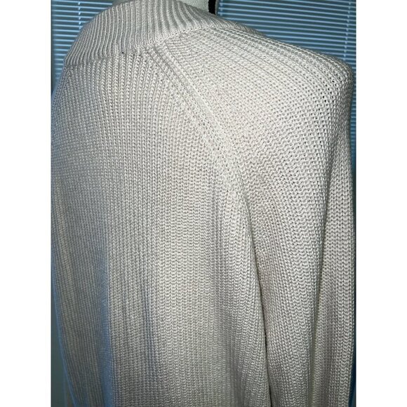 H & M Basics Beige Knit Sweater -- Large - Picture 9 of 12